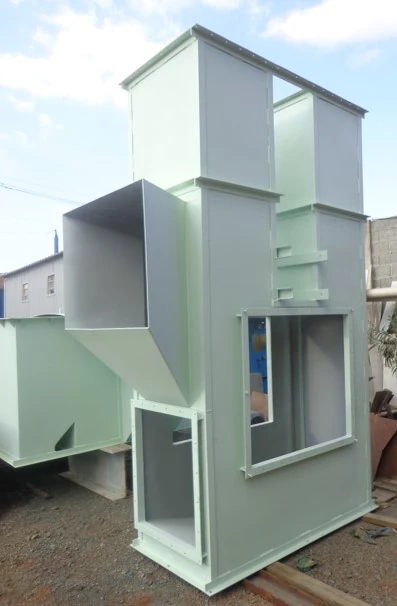 Fabricação e montagem de elevador de canecas em Belo Horizonte